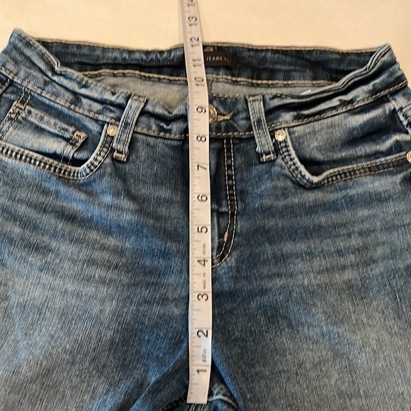 Silver Jeans Suki Capri Mid Rise Size 29 - Picture 5 of 16